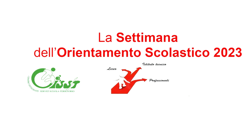 La Settimana Dell’Orientamento Scolastico 2023-2024, Per Un Progetto Di ...